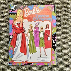 Whitman Barbie Paper Doll Fashion Originals 1976 Uncut 1989 Reissue 1989